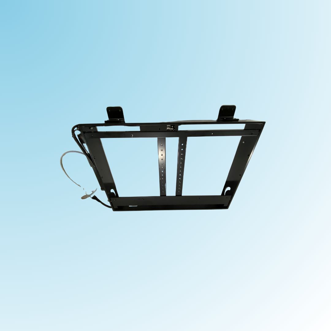 Drop-Down TV Mount for 32” Screens 12VDC with Extension, DEC-DDTV32-12