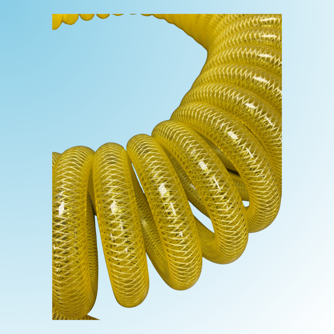Washdown Hose Assembly, 15' Yellow, DECMHA15Y