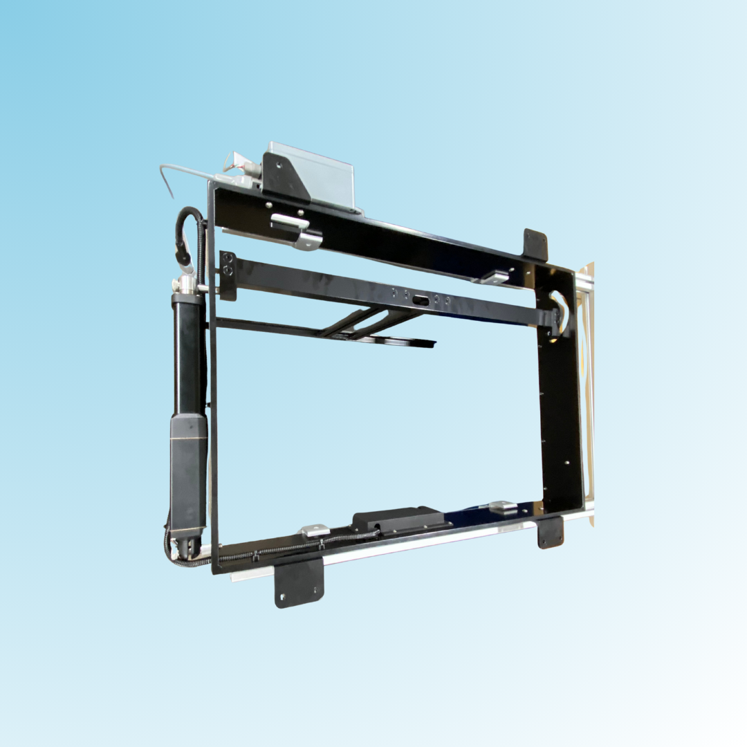 Drop-Down TV Mount for 32” Screens 12VDC with Extension, DEC-DDTV32-12