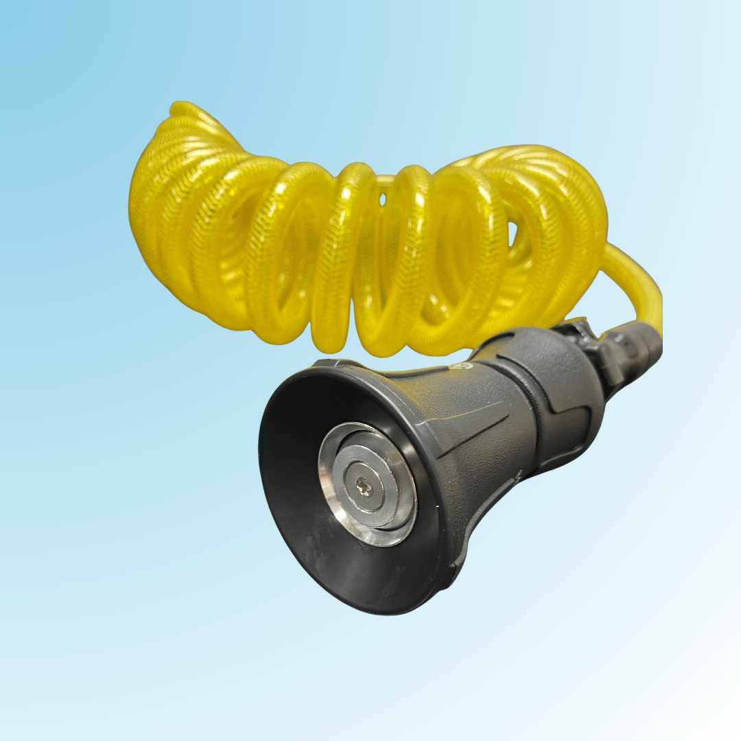 Washdown Hose Assembly, 15' Yellow, DECMHA15Y