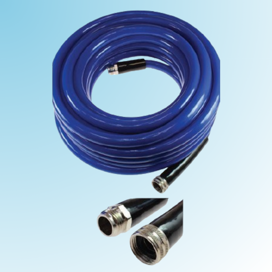Armor Strength Marine Water Hose, 75' Blue, DECWGHR58-75B
