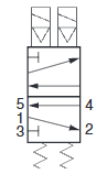CrossMirror CM26 Series Double Valves, 3/8", CM26PNA01A21