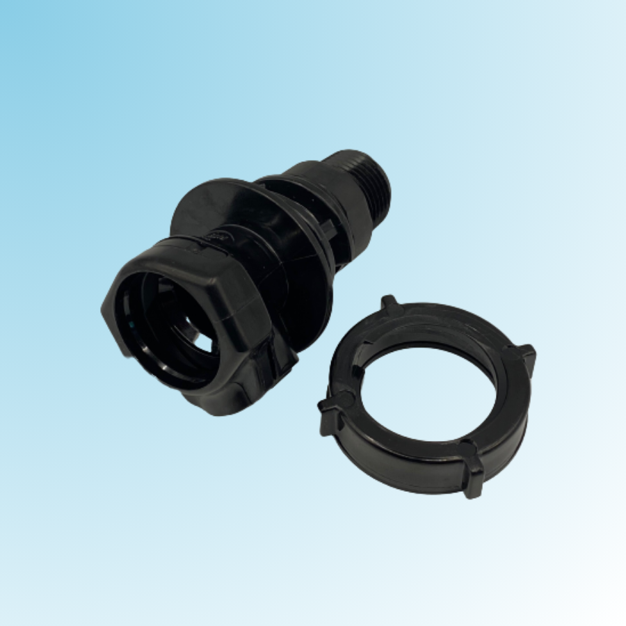 Female Coupler Bulkhead Mounted on Boat, DECMPMB
